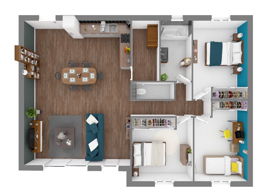 Avant le chantier de construction, la conception des plans de la maison Avant le chantier de construction, la conception des plans de la maison