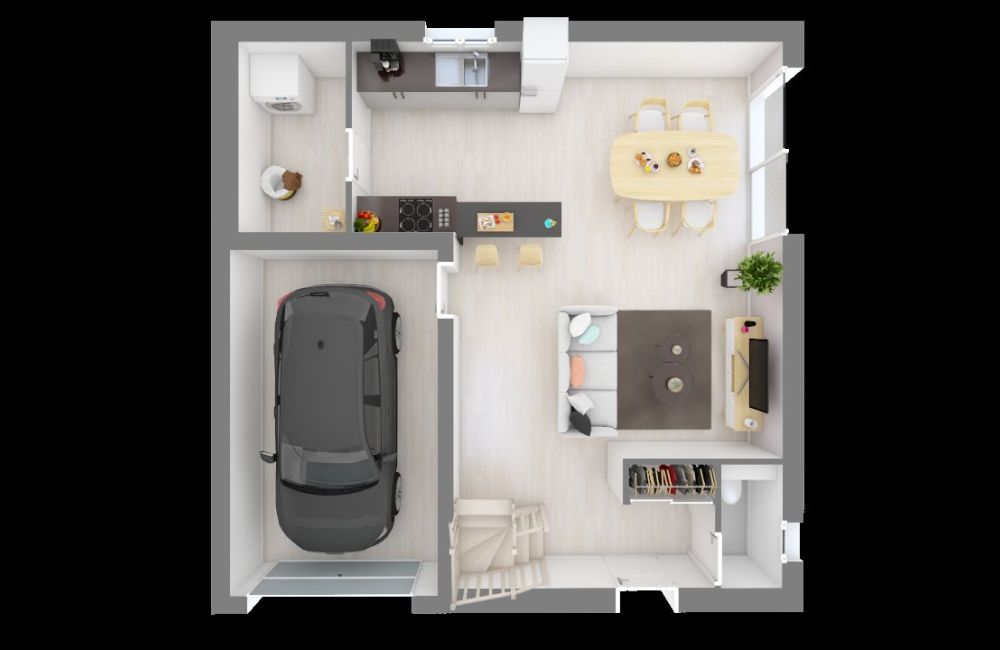 Vente terrain + maison PELISSANNE Bouches-du-Rhône