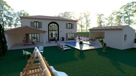 Vente terrain + maison AIX-EN-PROVENCE Bouches-du-Rhône