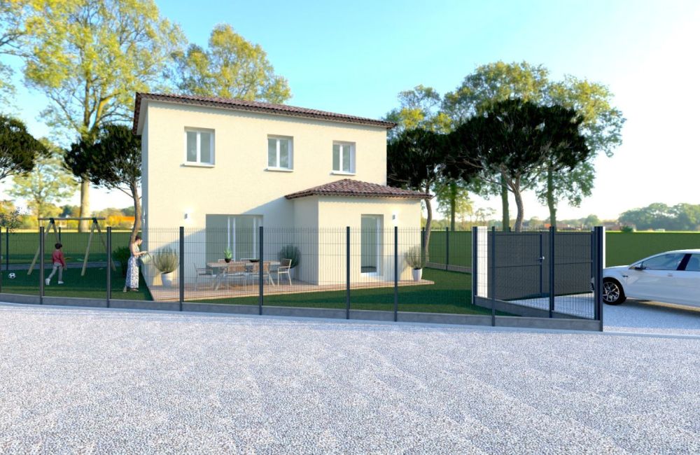 Vente terrain + maison MARIGNANE Bouches-du-Rhône