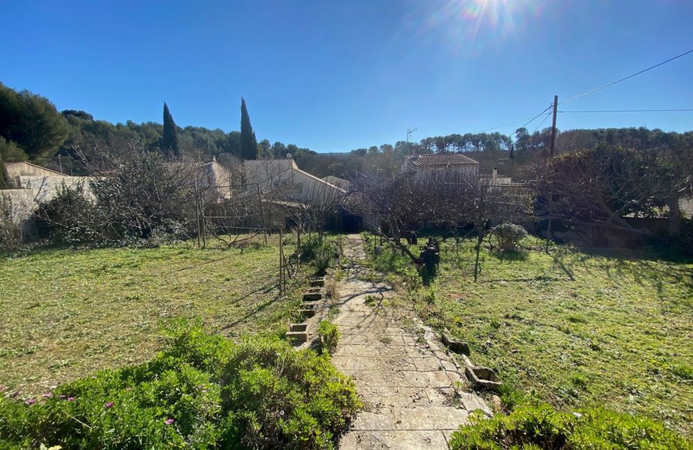 Vente terrain + maison AUBAGNE Bouches-du-Rhône