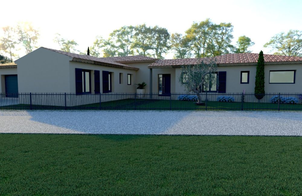 Vente terrain + maison AIX-EN-PROVENCE Bouches-du-Rhône
