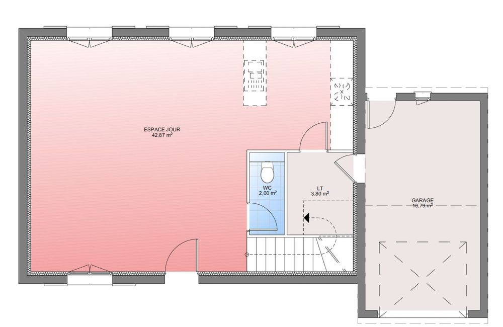 Vente terrain + maison SAINT-ZACHARIE Var