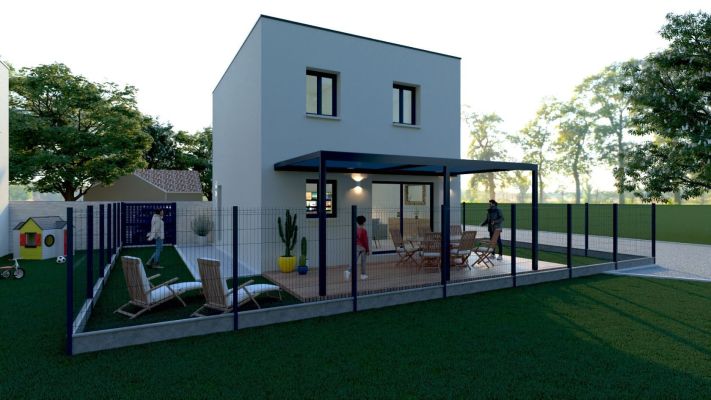 Vente terrain + maison MARIGNANE Bouches-du-Rhône