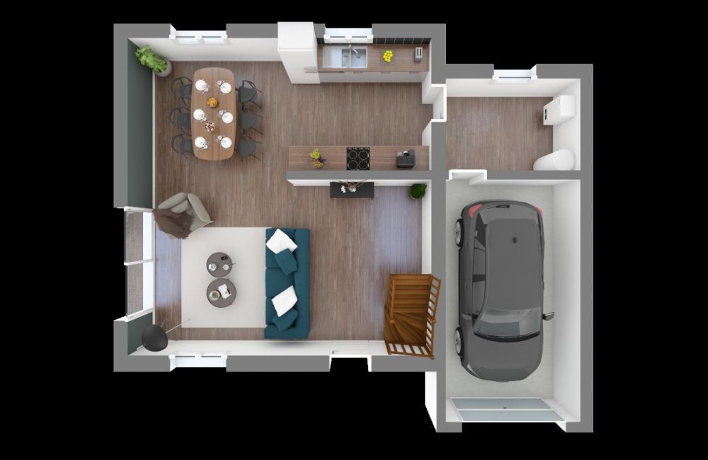 Vente terrain + maison MARSEILLE Bouches-du-Rhône