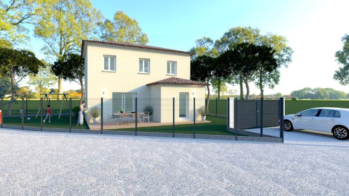 Vente terrain + maison MARIGNANE Bouches-du-Rhône