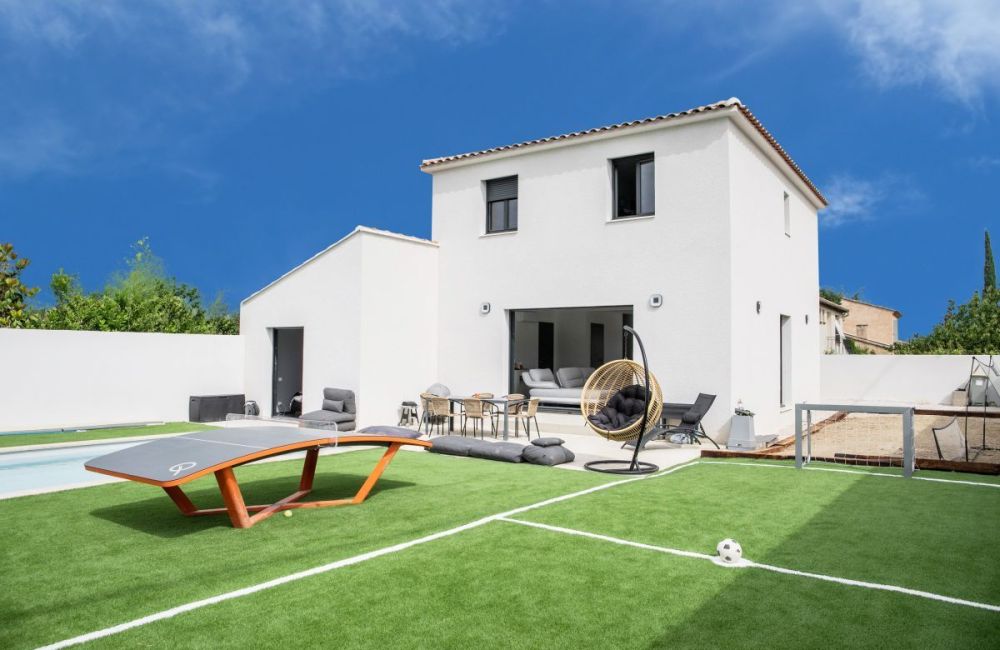 Vente terrain + maison PERNES-LES-FONTAINES Vaucluse