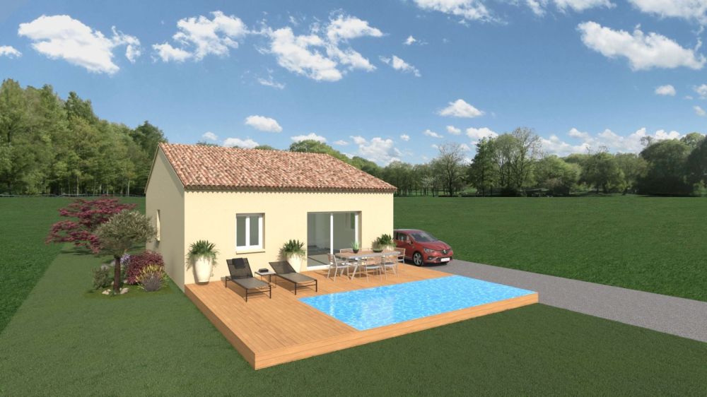 Vente terrain + maison BESSE-SUR-ISSOLE Var