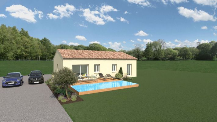 Vente terrain + maison CARCES Var