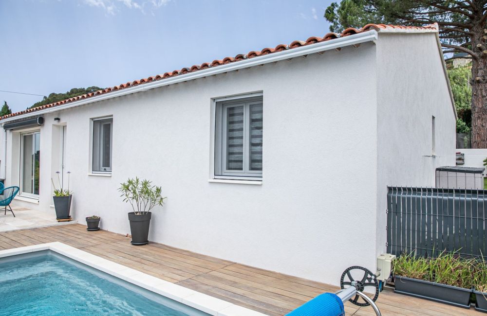 Vente terrain + maison CHATEAUNEUF-DE-GADAGNE Vaucluse