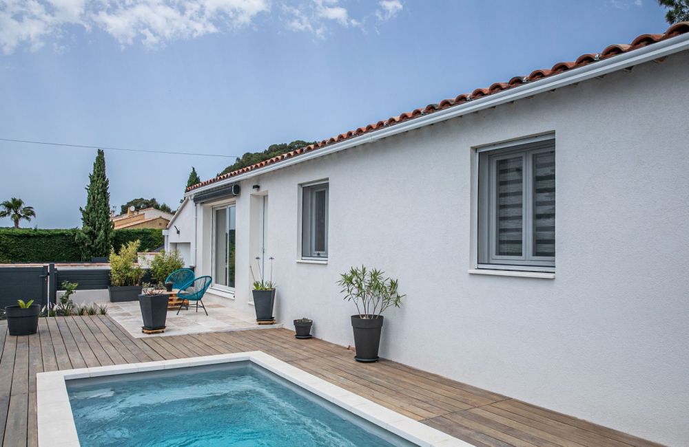 Vente terrain + maison CHATEAUNEUF-DE-GADAGNE Vaucluse