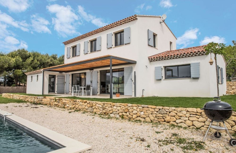 Vente terrain + maison FONTVIEILLE Bouches-du-Rhône