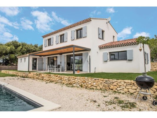 Vente terrain + maison FONTVIEILLE Bouches-du-Rhône