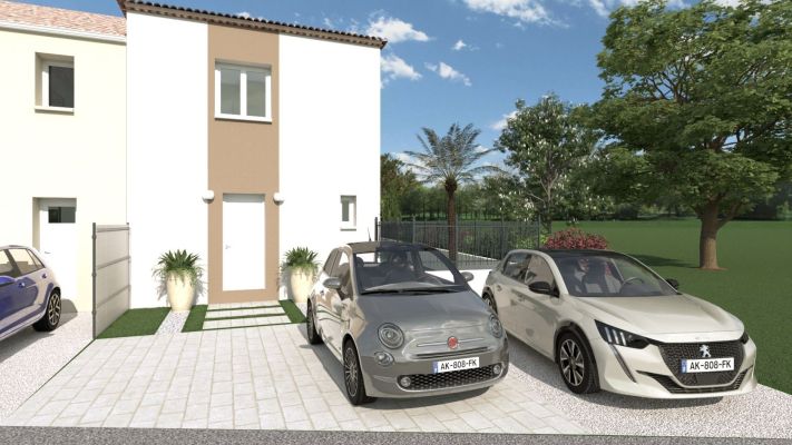 Vente terrain + maison VELAUX Bouches-du-Rhône