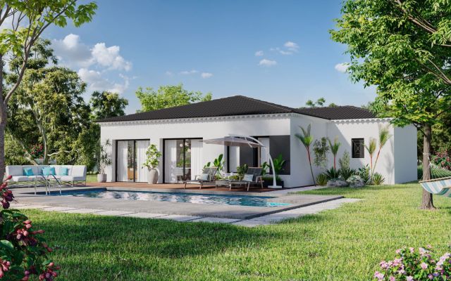 Vente terrain + maison MALLEMORT Bouches-du-Rhône