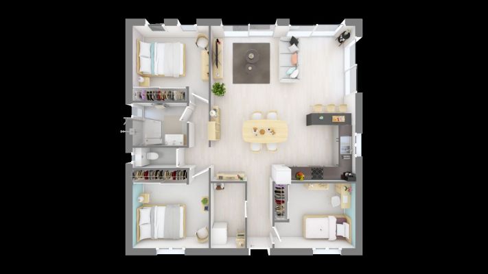 Vente terrain + maison MALLEMORT Bouches-du-Rhône