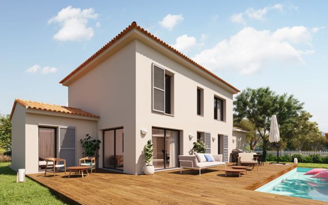 Vente terrain + maison MARIGNANE Bouches-du-Rhône