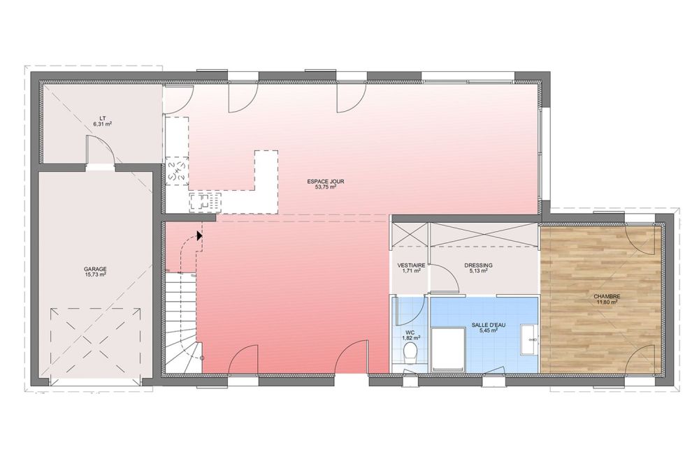 Vente terrain + maison PLAN-DE-CUQUES Bouches-du-Rhône