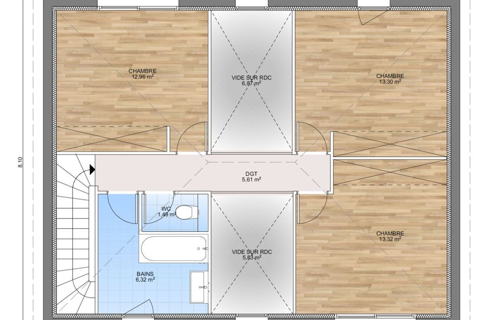 Vente terrain + maison PLAN-DE-CUQUES Bouches-du-Rhône