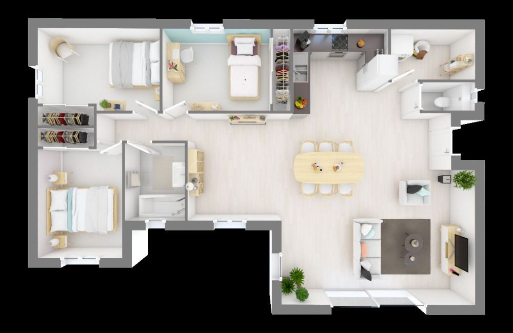 Vente terrain + maison LE THORONET Var