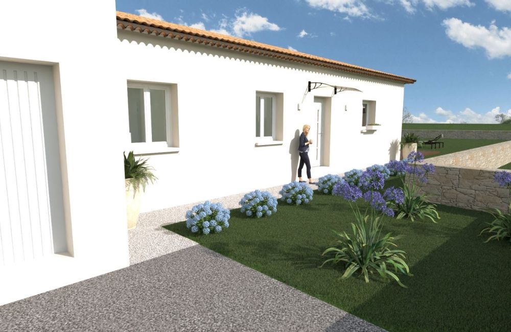 Vente terrain + maison LE PUY-SAINTE-REPARADE Bouches-du-Rhône