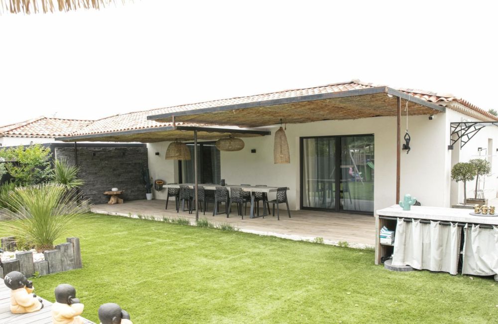 Vente terrain + maison SAINT-VICTOR-LA-COSTE Gard