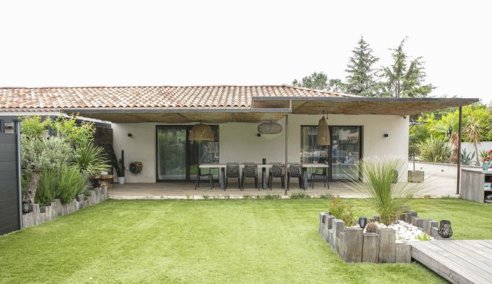 Vente terrain + maison SAINT-VICTOR-LA-COSTE Gard