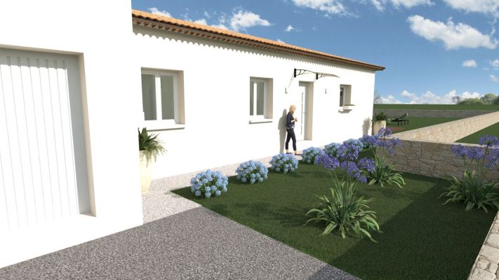Vente terrain + maison LE PUY-SAINTE-REPARADE Bouches-du-Rhône