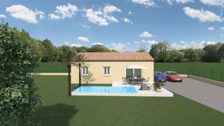 Vente terrain + maison FORCALQUEIRET Var