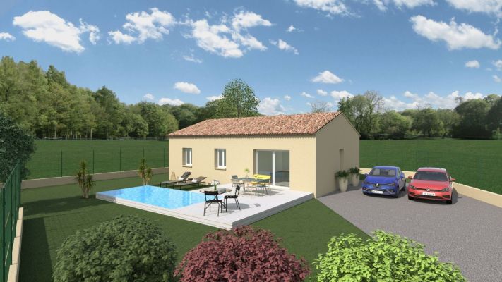 Vente terrain + maison PIGNANS Var