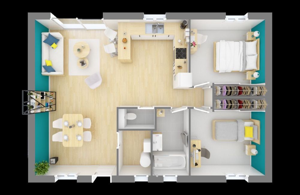 Vente terrain + maison PELISSANNE Bouches-du-Rhône