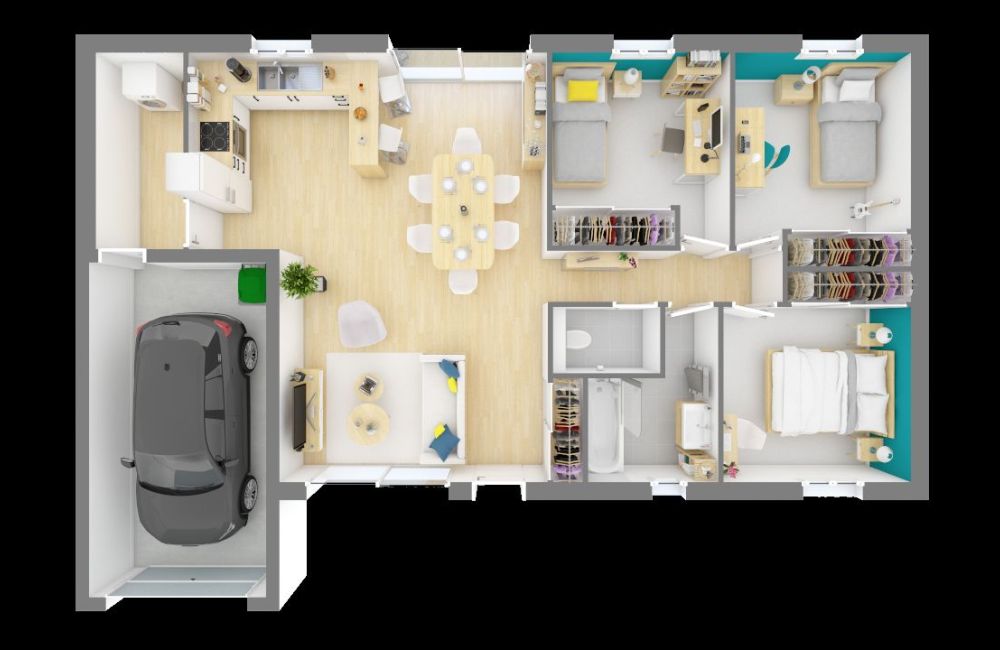 Vente terrain + maison PELISSANNE Bouches-du-Rhône