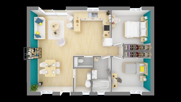 Vente terrain + maison PELISSANNE Bouches-du-Rhône