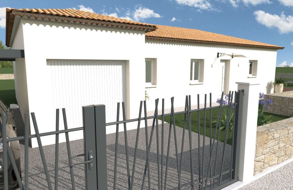 Vente terrain + maison LE PUY-SAINTE-REPARADE Bouches-du-Rhône