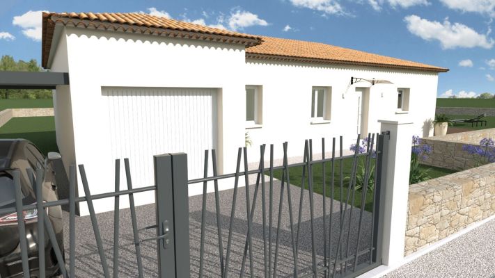 Vente terrain + maison LE PUY-SAINTE-REPARADE Bouches-du-Rhône