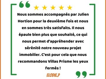 ⭐️ 𝗩𝗢𝗦 𝗔𝗩𝗜𝗦 ⭐️
💚 Un immense MERCI à nos clients !
Aujourd’hui, nous mettons en avant l'agence de Villas Prisme Le Pontet, et nous voulions exprimer notre...