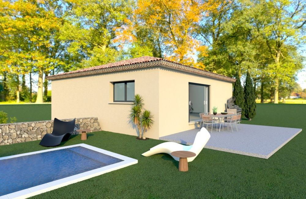Vente terrain + maison LA CRAU Var