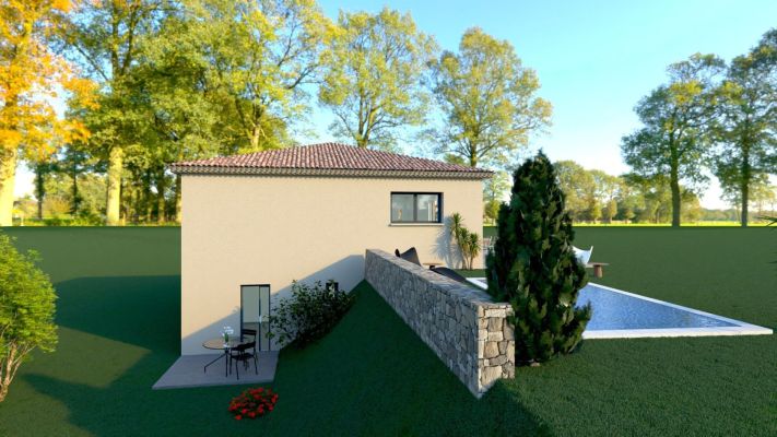 Vente terrain + maison LA CRAU Var
