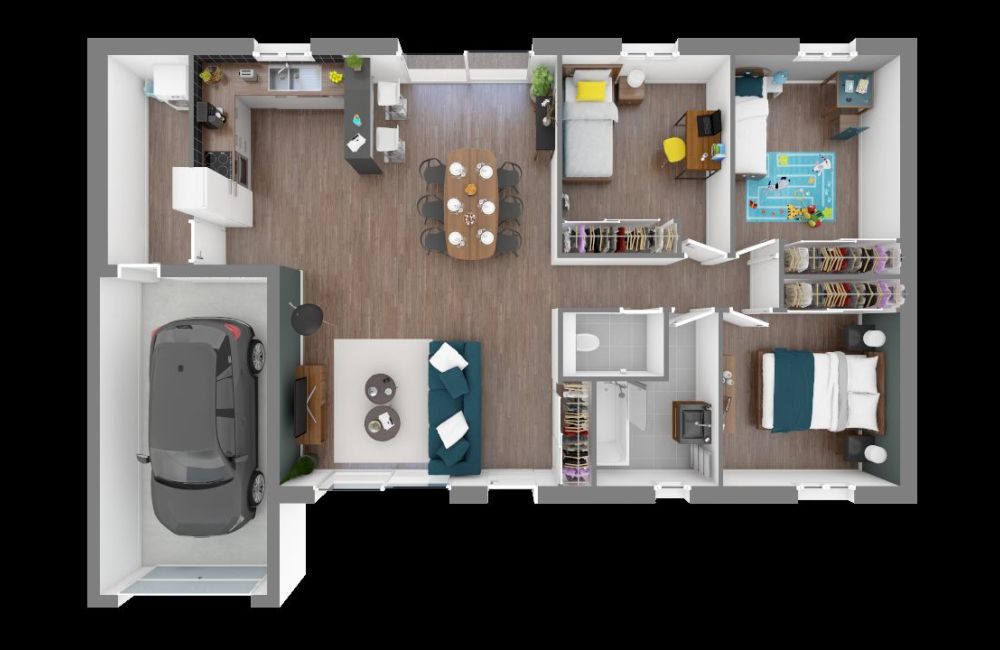 Vente terrain + maison PELISSANNE Bouches-du-Rhône