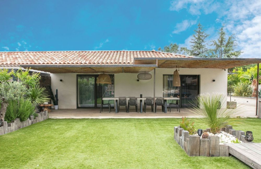 Vente terrain + maison LAGNES Vaucluse