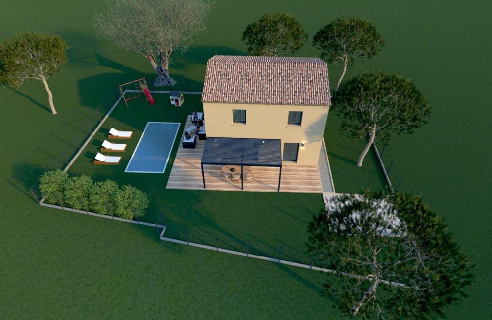 Vente terrain + maison VITROLLES Bouches-du-Rhône