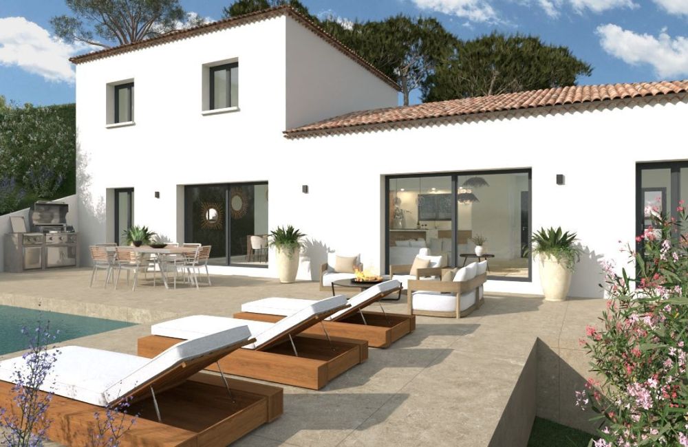 Vente terrain + maison CADOLIVE Bouches-du-Rhône