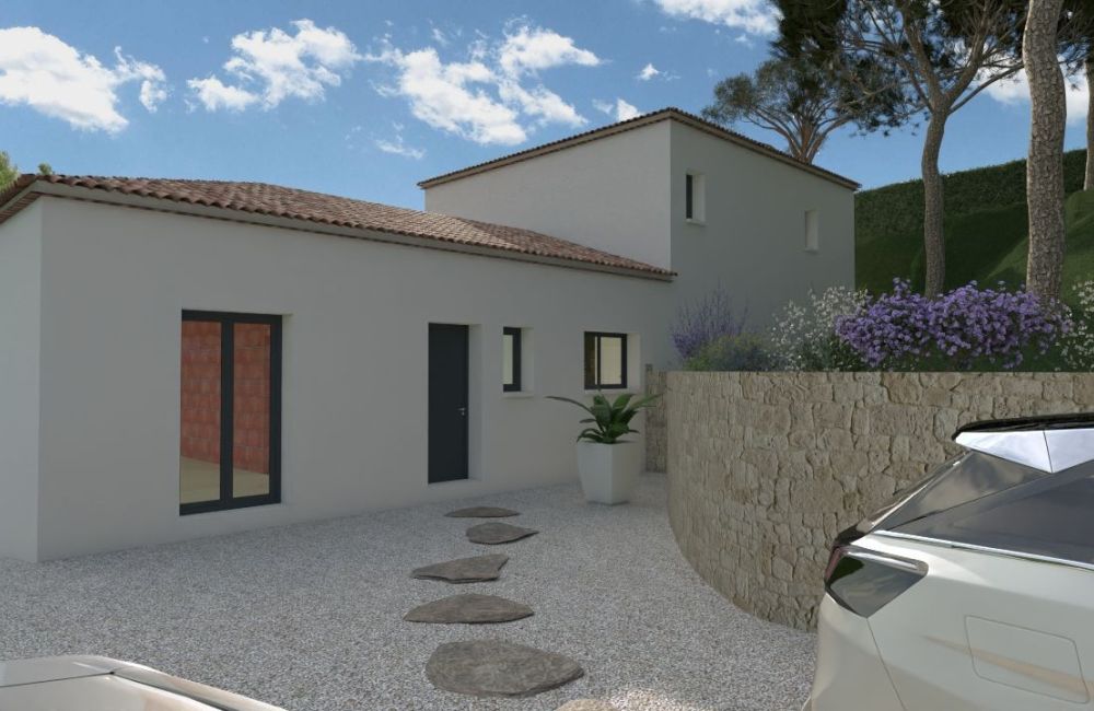 Vente terrain + maison CADOLIVE Bouches-du-Rhône