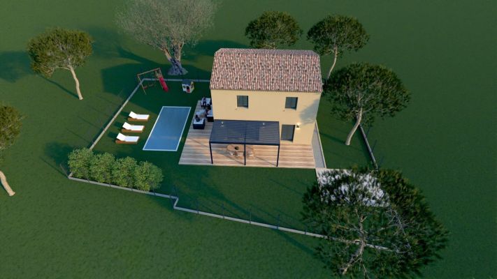 Vente terrain + maison VITROLLES Bouches-du-Rhône