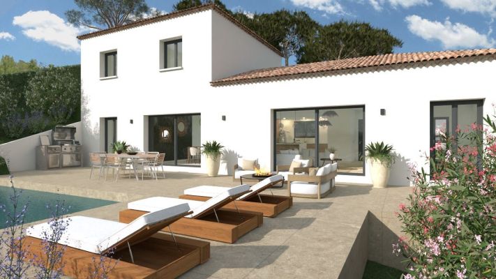 Vente terrain + maison CADOLIVE Bouches-du-Rhône