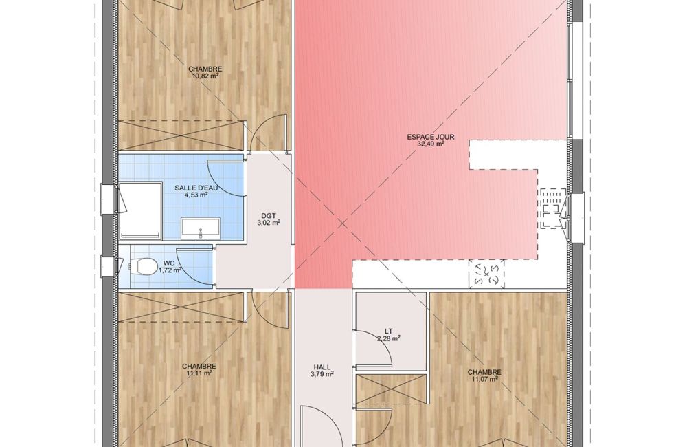 Vente terrain + maison SALON-DE-PROVENCE Bouches-du-Rhône