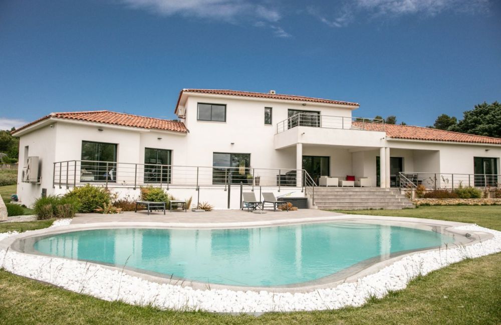 Vente terrain + maison LAMBESC Bouches-du-Rhône