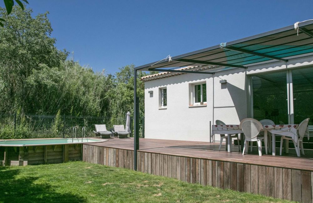 Vente terrain + maison ENTRAIGUES-SUR-LA-SORGUE Vaucluse