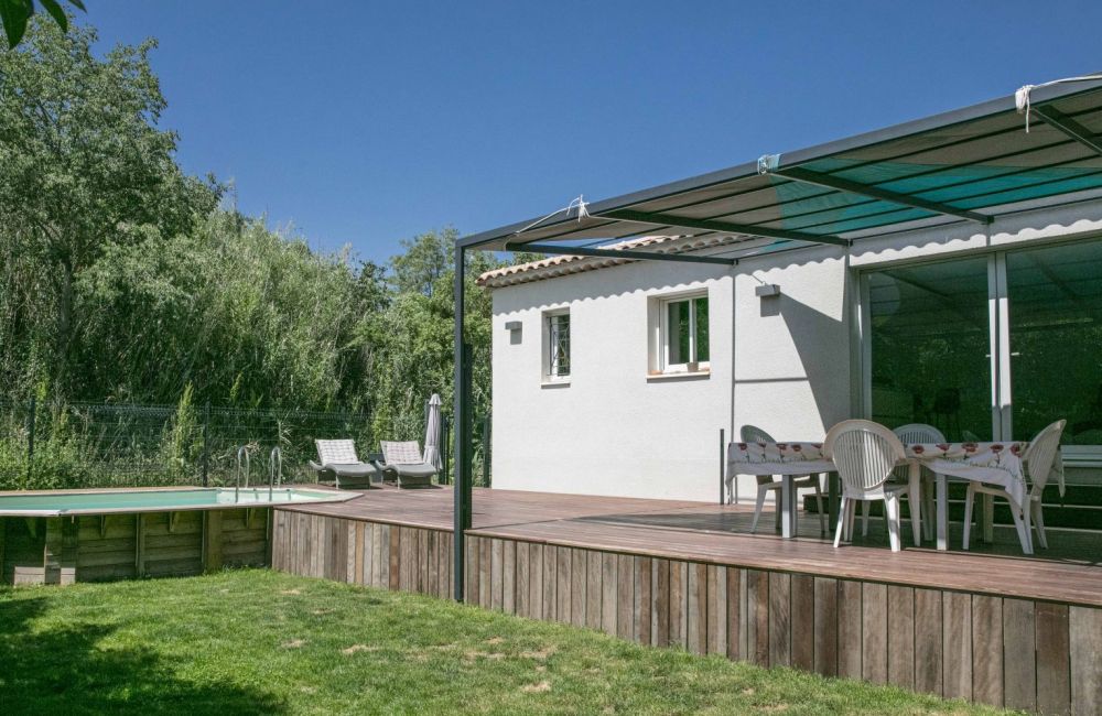Vente terrain + maison ENTRAIGUES-SUR-LA-SORGUE Vaucluse