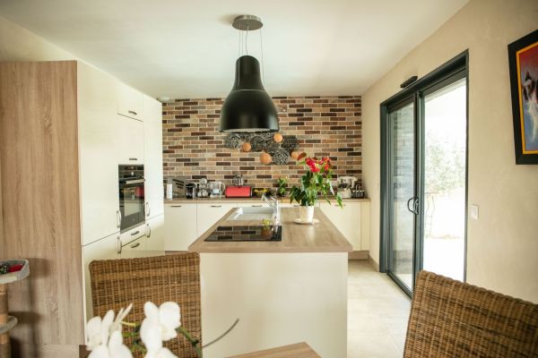 Vente terrain + maison CABRIERES-D'AVIGNON Vaucluse